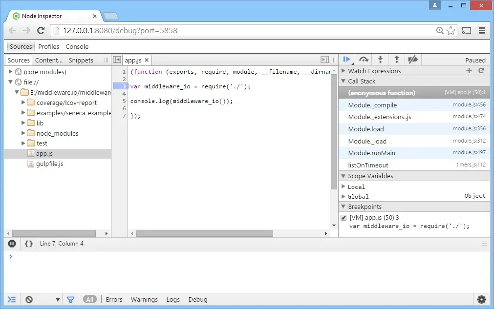 node-inspector