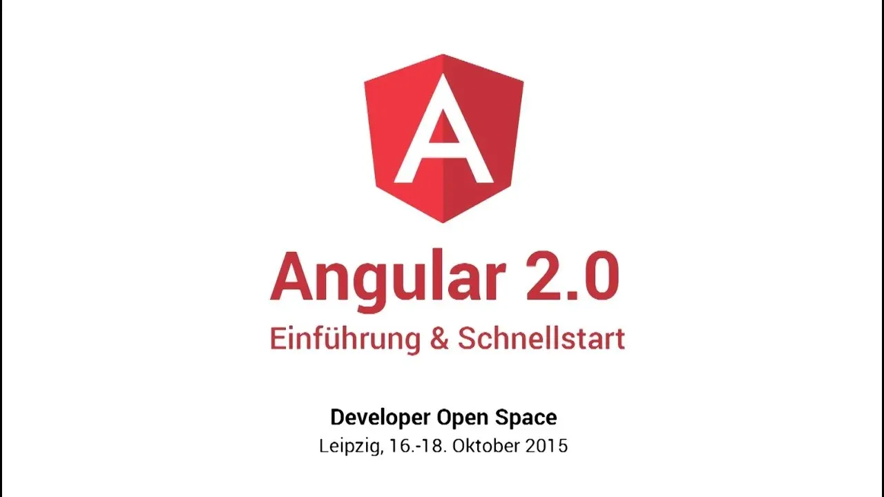 Vorschaubild: devspace 2015: Schnellstart mit Angular 2.0 (Retro)