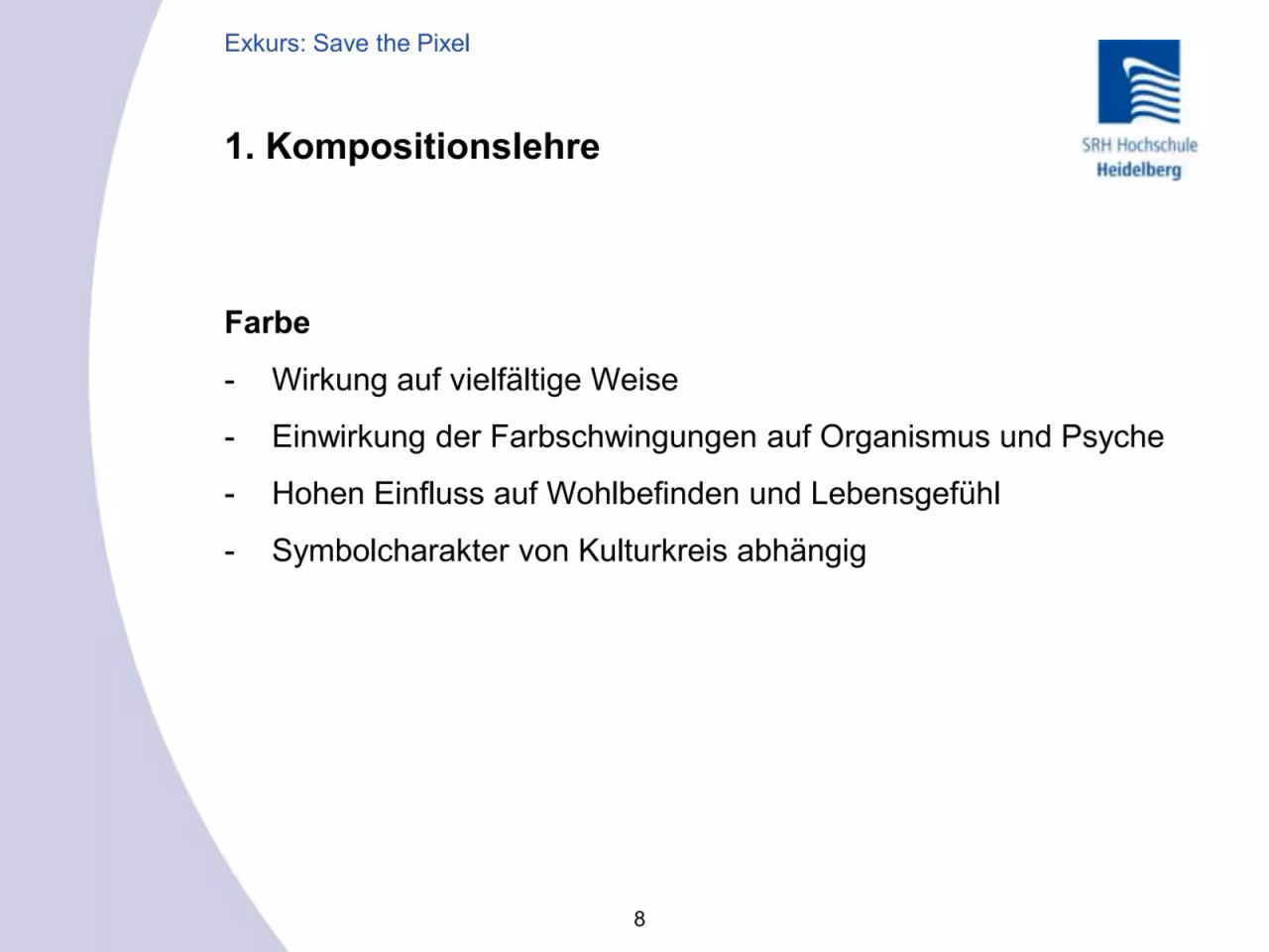 Präsentation, Folie 8 von 53
